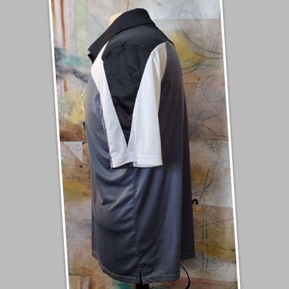 NWOT ELEVATE SPORT POLO SHIRT SIZE MEDIUM - Picture 2 of 5